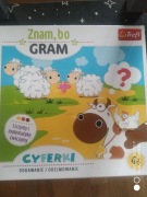 Puzzle Znam bo gram. Cyferki dodawanie i odejmowanie -Trefl.