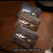 Portfel z nadrukiem 4F 