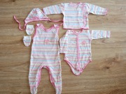 Komplet niemowlęcy 5 części rozm. 68