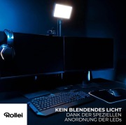 Rollei Lumis Key-Light,lampa wideo LED ze statywem