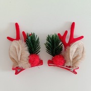 Świąteczne spinki do włosów  na Mikołaja, Wigilię, Xmas