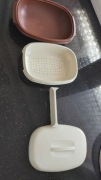 Tupperware kuchmistrz naczynie do gotowania z przedzialka