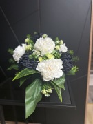 Kompozycja nagrobna !! Chryzantema oraz piwonia !!