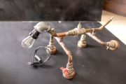 Lampka loftowa DIY Pies