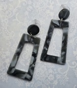 Geometryczne kolczyki Fashion Jewelry Modna Biżuteria modne y2k