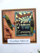 Kartka dla kajakarza Kajak