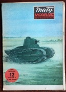 Mały Modelarz 12/1986 - Czołg lekki RENAULT R17