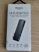 Hub USB Yesido z wejściem na SD i MicroSD dla MAC