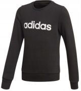 Bluza dla dzieci adidas YG Essentials Linear Sweat czarna 128cm