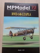 Model kartonowy samolotu RWD-14b Czapla - MPModel 72