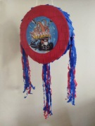 Zestaw piniata samochód Hot Wheels+kij+imię