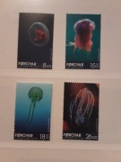 Dania Wyspy Owcze 2014 Mi 797-800 meduza  seria czyste idealna