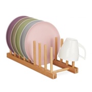 Ociekacz do talerzy szer.34cm bambusowy