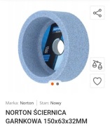 Ściernica tarcza garnkowa nowe 2 sztuki tanio sprzedam 