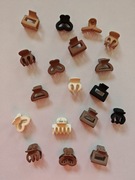 Mini Spinki Do Włosów 2–2,5 Cm Zestaw 6 Szt 3 Kolory