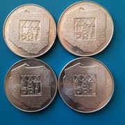 200 zł 1974 XXX lat PRL Srebro Cztery sztuki