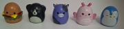 5 figurek SQUISHMALLOWS FIGURKI SQUISH A LONGS  Mini-Squish