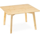 Navaris kawowy stolik bambusowy 51x51x31cm NOWY!!!