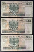 Banknot 100 PLN YJ 1994