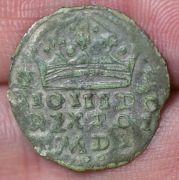 Polska Zygmunt III Waza falsyfikat z epoki grosza 1608