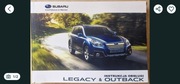 Instrukcja obsługi Subaru Legacy V, benzynowe i 2,0 diesel.