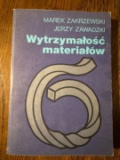 WYTRZYMAŁOŚĆ MATERIAŁÓW JERZY ZAWADZKI, MAREK ZAKRZEWSKI