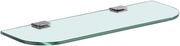 Półka szklana, szyba łazienkowa 30x10cm 