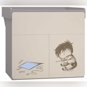 Komoda z nadrukiem BABY VOX 2piR + przewijak