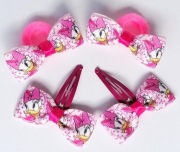 Zestaw do włosów komplet spinki frotki Daisy Minnie Mini