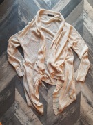 Sweter beżowy narzutka S 36