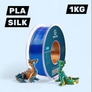 Filament Geeetech PLA Silk 1kg - trójkolorowe pomaran-niebieski-zielony 