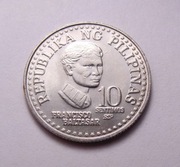 Filipiny 10 sentimos 1980 PIĘKNA!