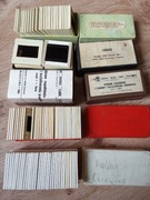 Używane slajdy do projektora PRL.