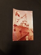 Gdynia okręt muzeum burza prl pocztówka karta pocztowa nr 262