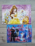 Puzzle Disney princess frozen zestaw