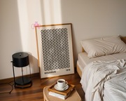 Plakat Bauhaus wystawa 1919, geometryczne kształty