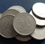 Moneta Niemcy 50 fenigów 1958 NRD 