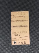 Magnes Bilet Buchenau (Nędza) - Annaberg