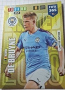 Karta piłkarska Kevin De Bruyne Limited Edition Panini Fifa 365 2021 