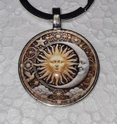 Brelok Słońce Astrologia 2,5cm NOWY