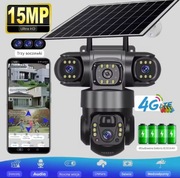 Kamera Solarna 4G na kartę SIM IP66 Zewnętrzna 15MP