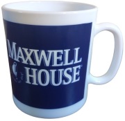 Kultowy kubek kawa Maxwell House wzór 2 - 2002 rok - NOWY