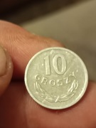 Sprzedam monetę 10 groszy 1966 rok mała skrętka