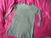 Sheego jedwabisty dlugi cienki sweterek 44/46