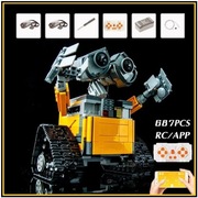 WALL E KLOCKI Techniczne Super Robot Wall-E z napędem !!!