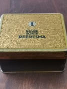 Stara puszka Gelbe Sorte Reemtsma po papierosach 