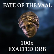 100x Exalted Orb Path Of Exile 2 Fate Of The Vaal POE2