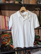 Koszulka polo biała 146/152 H&M nowa