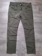 Jeansy męskie zielone