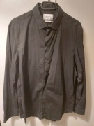 Koszula męska czarna RESERVED Slim Fit rozmiar L bawełna elastan